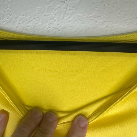 Susan Graver Weekend Essentials Yellow Tee – Size Large - Picture 4 of 5